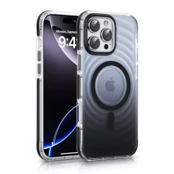 Evelatus Apple iPhone 15 Pro Max EchoWave Clear MagSafe nero