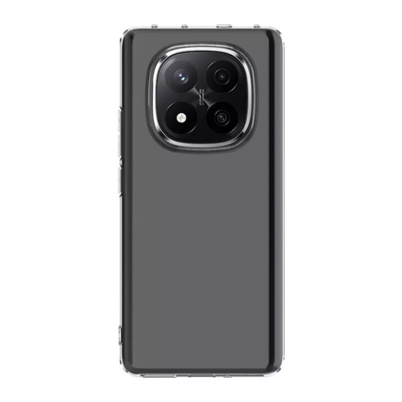 Evelatus Xiaomi Redmi Note 14 Pro Plus 5G cover in silicone trasparente 1,5mm TPU trasparente