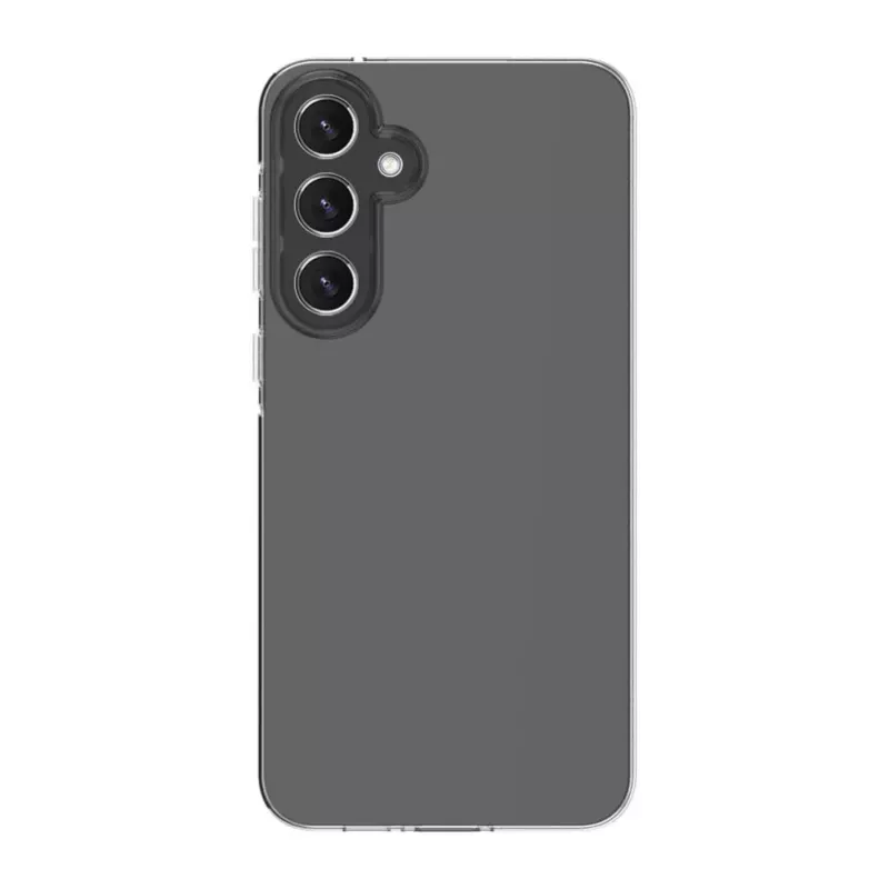 Evelatus Samsung Galaxy A55 Custodia in silicone trasparente 1.5mm TPU trasparente