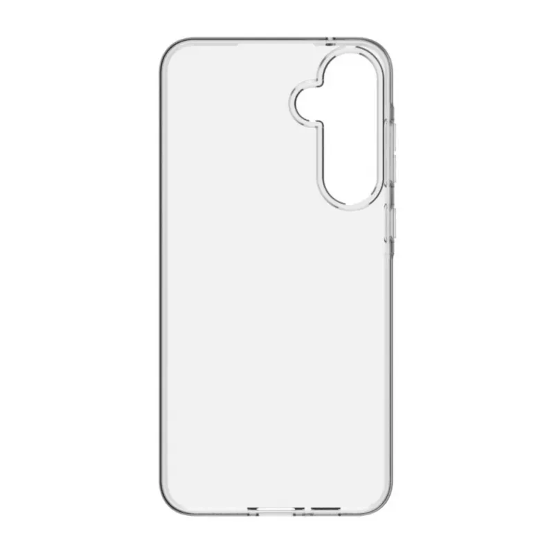 Evelatus Samsung Galaxy A55 Custodia in silicone trasparente 1.5mm TPU trasparente