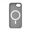 Evelatus Apple iPhone 16e Custodia ibrida compatibile MagSafe PC+TPU argento