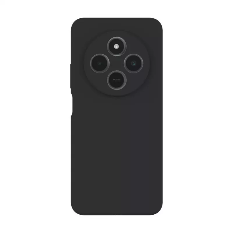 Evelatus Xiaomi Redmi 14C 4G/ 14C 5G / Redmi A4 / POCO C75 Custodia in silicone Premium Soft Touch nera