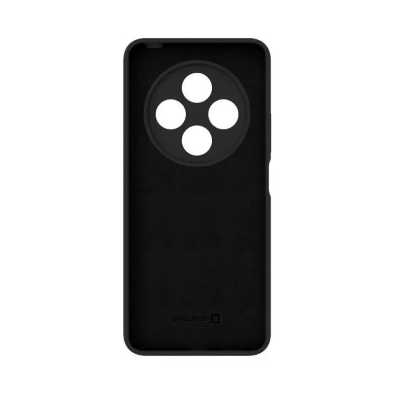 Evelatus Xiaomi Redmi 14C 4G/ 14C 5G / Redmi A4 / POCO C75 Custodia in silicone Premium Soft Touch nera