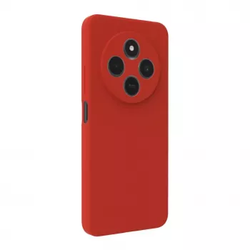 Evelatus Xiaomi Redmi 14C 4G/14C 5G/Redmi A4/POCO C75 Custodia in silicone Premium Soft Touch rossa