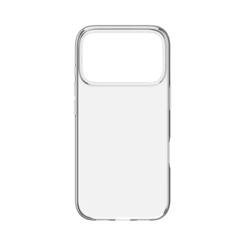 Evelatus Apple iPhone 17 Pro Clear Silicone Case 1,5 mm TPU trasparente