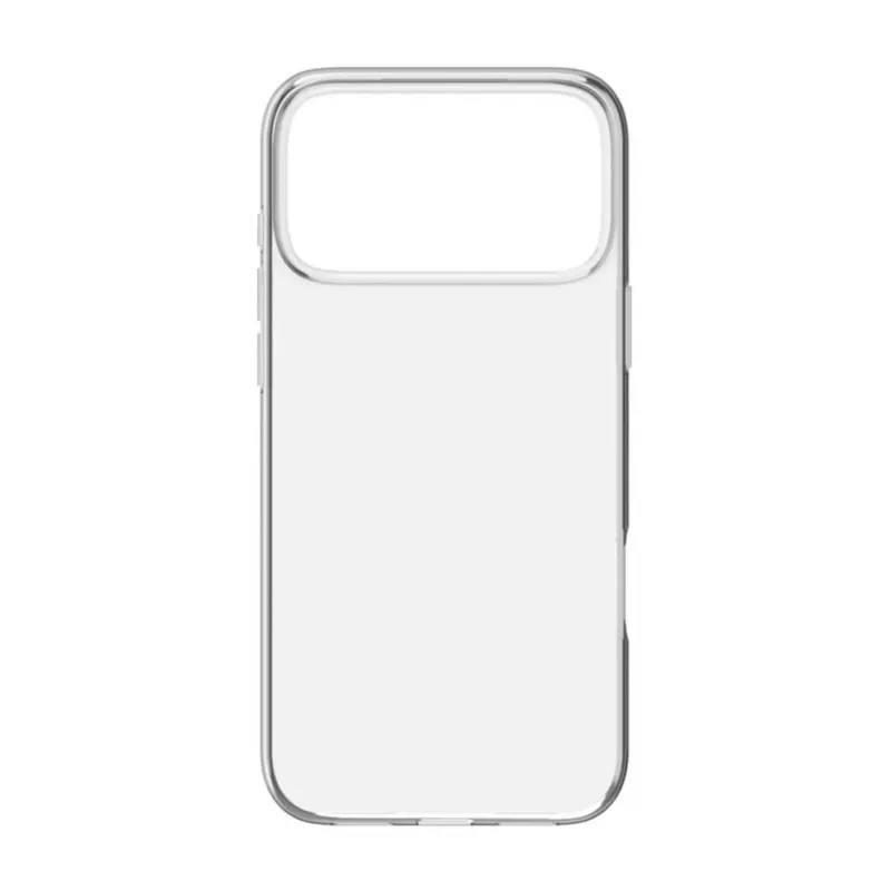 Evelatus Apple iPhone 17 Pro Max Clear Silicone Case 1,5 mm TPU trasparente