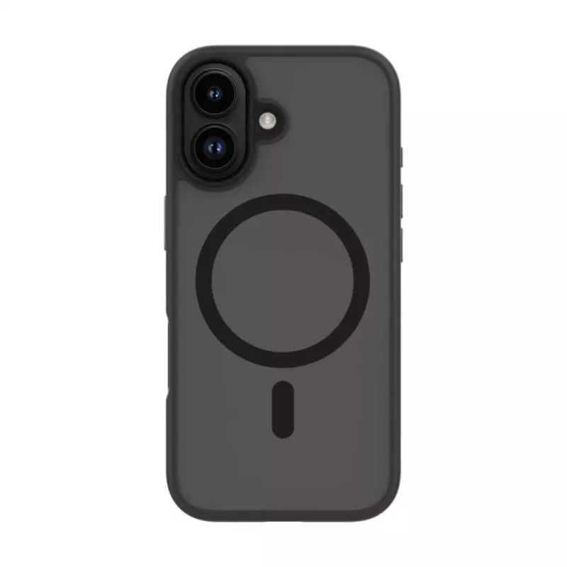 Evelatus Apple iPhone 17 Hybrid Case con MagSafe PC+TPU nero