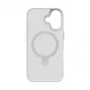 EVELATUS Apple iPhone 17 Shield Case compatibile MagSafe e supporto argento opaco