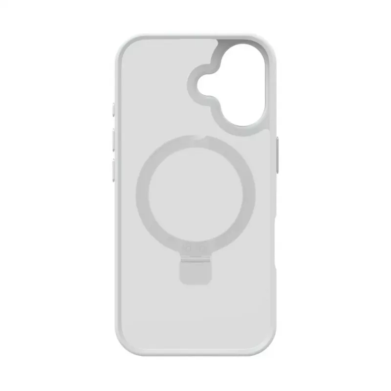 EVELATUS Apple iPhone 17 Shield Case compatibile MagSafe e supporto argento opaco