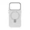 Evelatus Apple iPhone 17 Pro Shield Case compatibile MagSafe e supporto argento opaco
