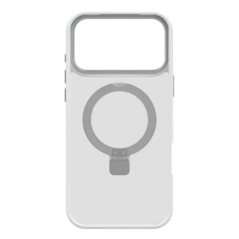 Evelatus Apple iPhone 17 Pro Max Shield Case compatibile MagSafe e supporto argento opaco