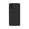 Evelatus Samsung Galaxy S25 Edge Premium Magnetic Soft Touch Custodia in silicone nero