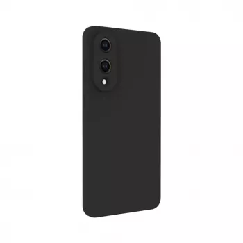 Evelatus Samsung Galaxy S25 Edge Premium Magnetic Soft Touch Custodia in silicone nero
