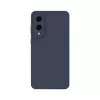 Evelatus Samsung Galaxy S25 Edge Premium Magnetic Soft Touch Silicone Case blu notte