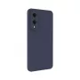 Evelatus Samsung Galaxy S25 Edge Premium Magnetic Soft Touch Silicone Case blu notte