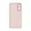 Evelatus Samsung Galaxy S25 Edge Premium Magnetic Soft Touch Silicone Case rosa sabbia
