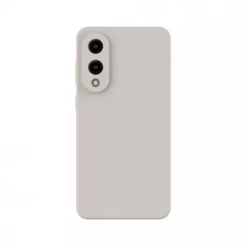 Evelatus Samsung Galaxy S25 Edge Premium Magnetic Soft Touch Custodia in silicone Pebble