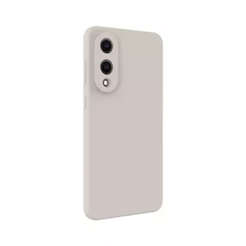 Evelatus Samsung Galaxy S25 Edge Premium Magnetic Soft Touch Custodia in silicone Pebble