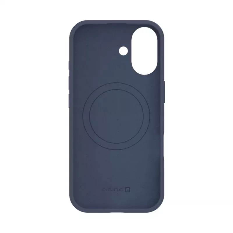 Evelatus Apple iPhone 17 Premium MagSafe Soft Touch Silicone Case blu notte
