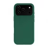 Evelatus Apple iPhone 17 Pro Premium MagSafe Soft Touch Custodia in silicone Atrovirens