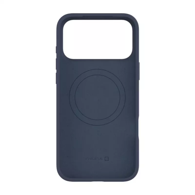 Evelatus Apple iPhone 17 Pro Max Premium MagSafe Soft Touch Silicone Case blu notte