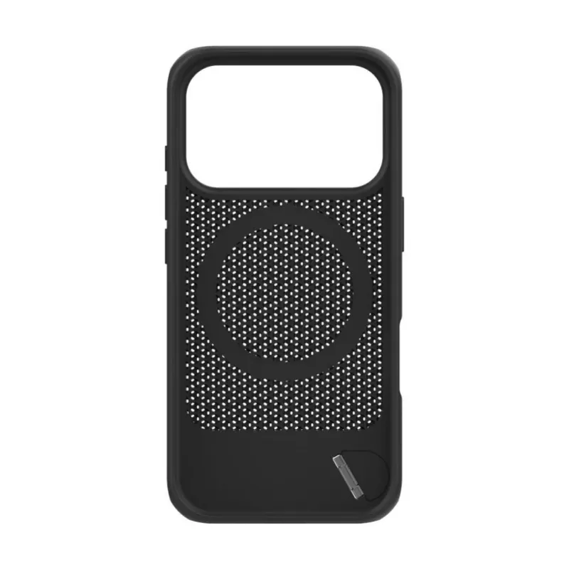 Evelatus Apple iPhone 17 Pro Premium Custodia MagSafe con supporto in plastica nero