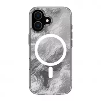 Evelatus Apple iPhone 17 IMD Glacier Case compatibile MagSafe grigio