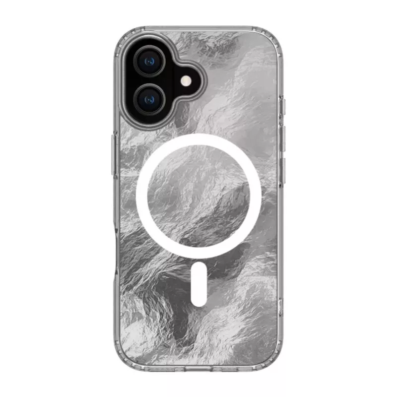 Evelatus Apple iPhone 17 IMD Glacier Case compatibile MagSafe grigio