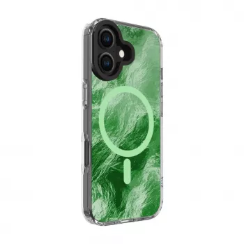 Evelatus Apple iPhone 17 IMD Glacier Case compatibile MagSafe verde