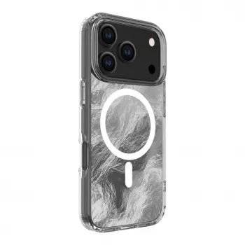 Evelatus Apple iPhone 17 Pro IMD Glacier Case compatibile MagSafe grigio
