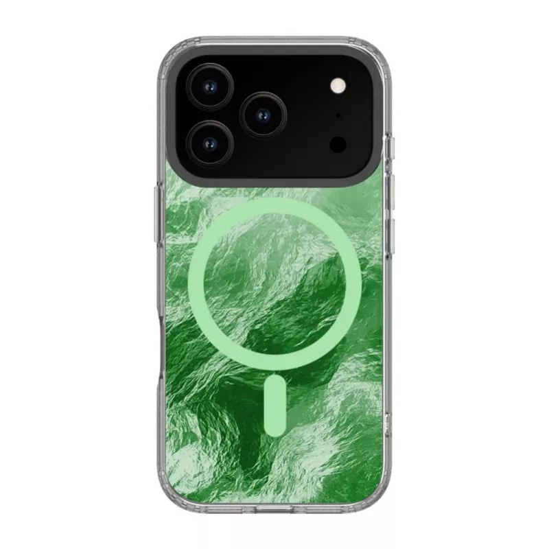 Evelatus Apple iPhone 17 Pro IMD Glacier Case compatibile MagSafe verde