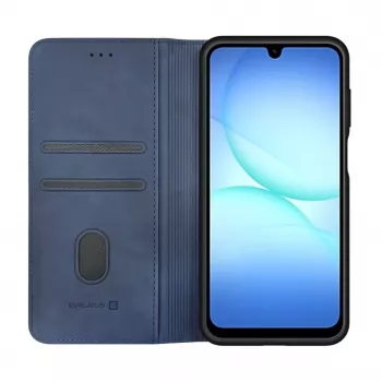 Evelatus Samsung Galaxy A17 Book Case blu scuro