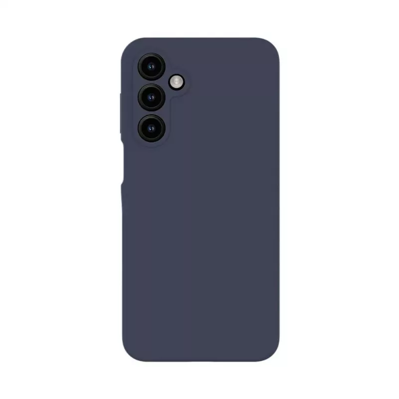 Evelatus Samsung Galaxy A16 Premium Magnetic Soft Touch custodia in silicone blu scuro