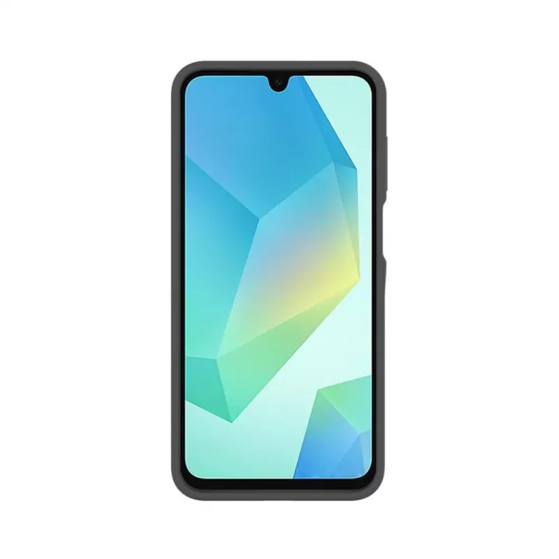 Evelatus Samsung Galaxy A16 Premium Magnetic Soft Touch custodia in silicone grigio scuro