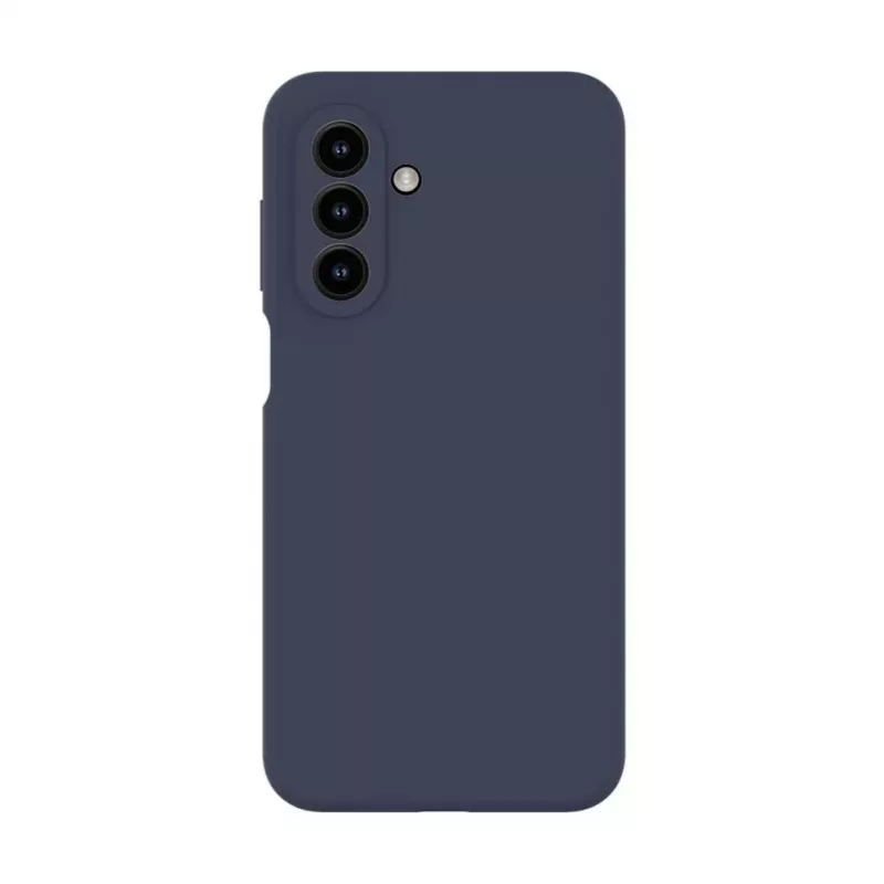 Evelatus Samsung Galaxy A17 Premium Magnetic Soft Touch custodia in silicone blu scuro