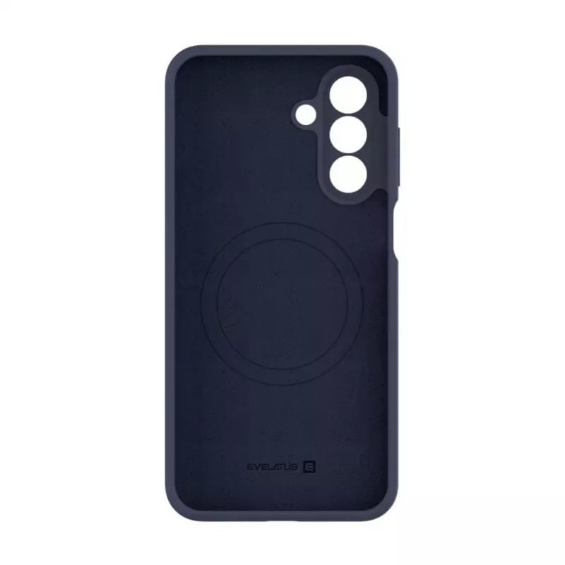 Evelatus Samsung Galaxy A17 Premium Magnetic Soft Touch custodia in silicone blu scuro