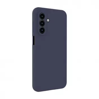 Evelatus Samsung Galaxy A17 Premium Magnetic Soft Touch custodia in silicone blu scuro