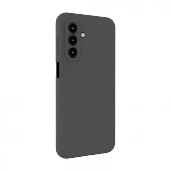 Evelatus Samsung Galaxy A17 Premium Magnetic Soft Touch custodia in silicone grigio scuro