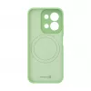 Evelatus Xiaomi Redmi 15C 4G/5G Custodia in silicone soft touch magnetica premium verde menta