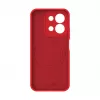 Evelatus Xiaomi Redmi 15C 4G/5G Custodia in silicone soft touch magnetica premium rosso