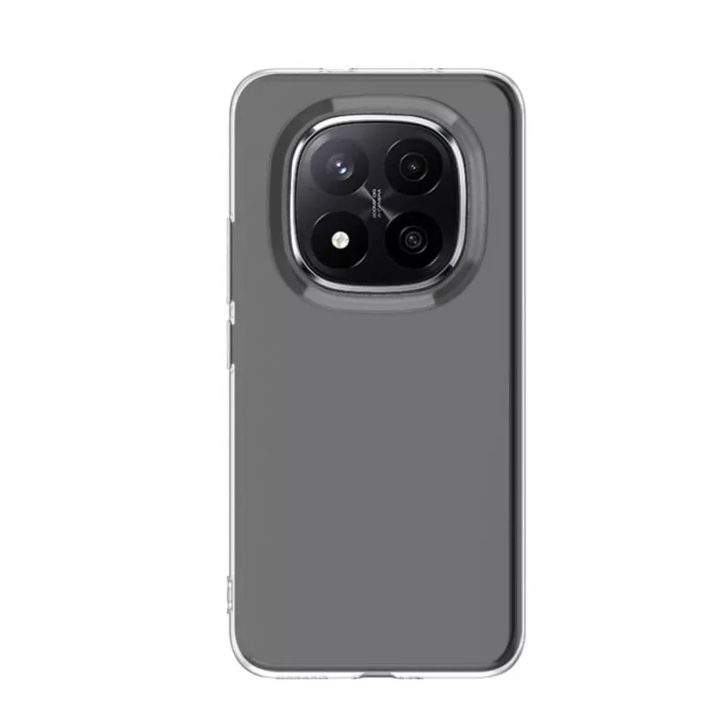 Evelatus Xiaomi Redmi Note 15 Pro 5G Custodia in silicone trasparente 1,5 mm TPU trasparente