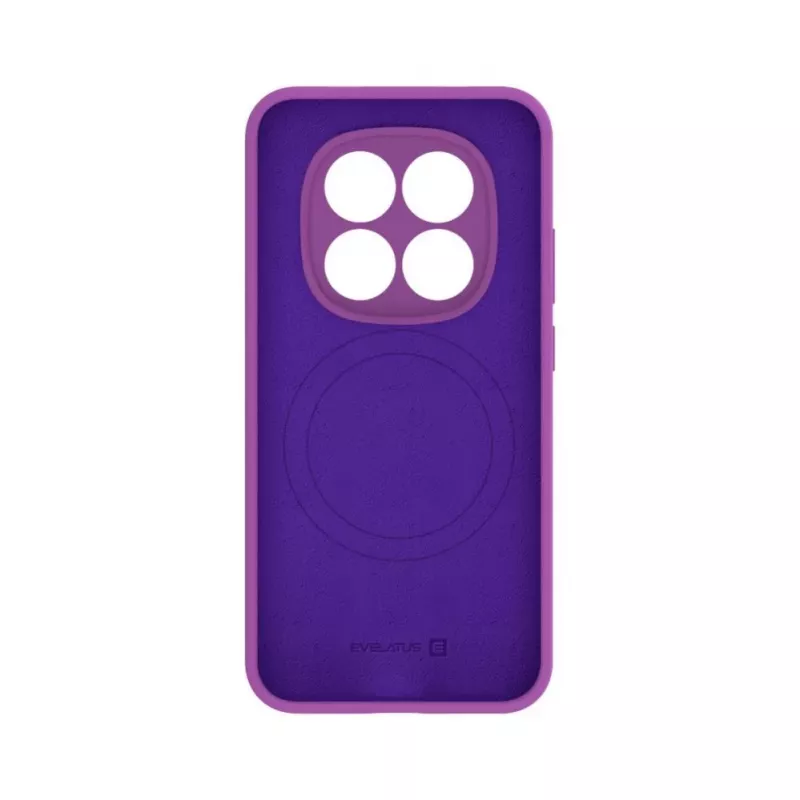 Evelatus Xiaomi Redmi Note 15 Pro Custodia in silicone soft touch magnetica premium viola
