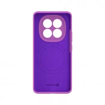 Evelatus Xiaomi Redmi Note 15 Custodia in silicone soft touch magnetica premium viola