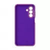 Evelatus Samsung Galaxy A17 Custodia in silicone soft touch magnetica premium uva