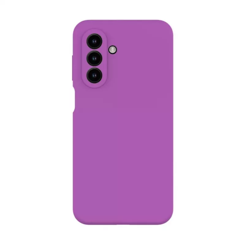 Evelatus Samsung Galaxy A17 Custodia in silicone soft touch magnetica premium uva