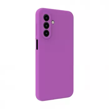 Evelatus Samsung Galaxy A17 Custodia in silicone soft touch magnetica premium uva