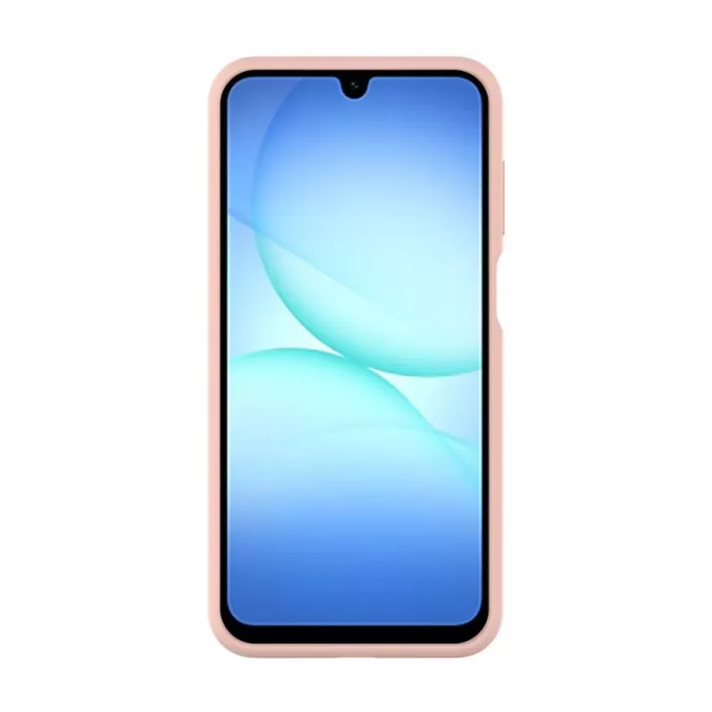 Evelatus Samsung Galaxy A17 Custodia in silicone soft touch magnetica premium rosa sabbia