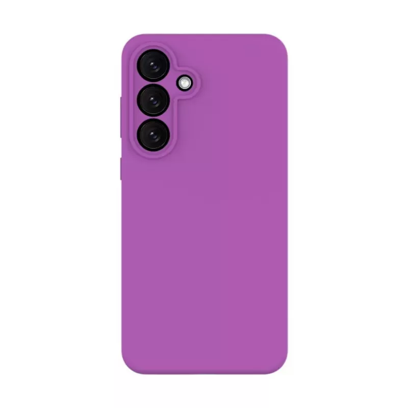 Evelatus Samsung Galaxy S25 FE Custodia in silicone soft touch magnetica premium viola
