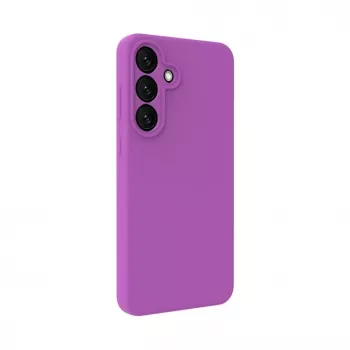 Evelatus Samsung Galaxy S25 FE Custodia in silicone soft touch magnetica premium viola