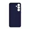 Evelatus Samsung Galaxy S25 FE Custodia in silicone soft touch magnetica premium blu scuro